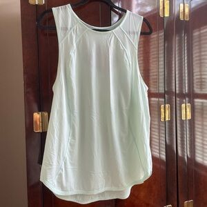 Lululemon Workout Tank in Light Blue/Seafoam - Size 12